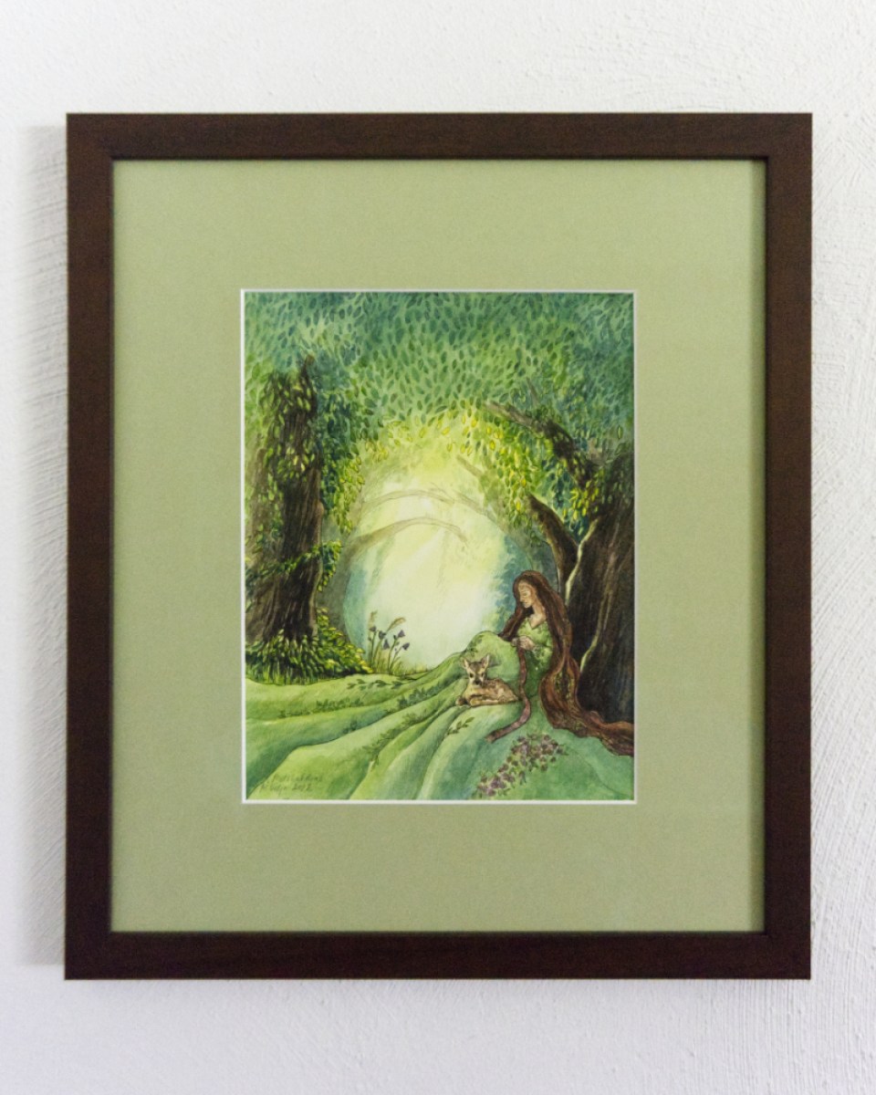 Illustratsioon - Sündinud rohelises kleidis 2