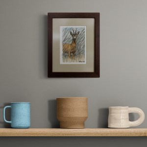 Illustratsioon Kohtumine metskitsega interjööris