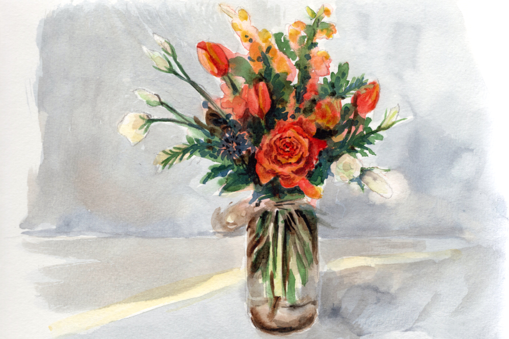 Akvarellmaal - Lilled emadepäevaks! 13.05.2023